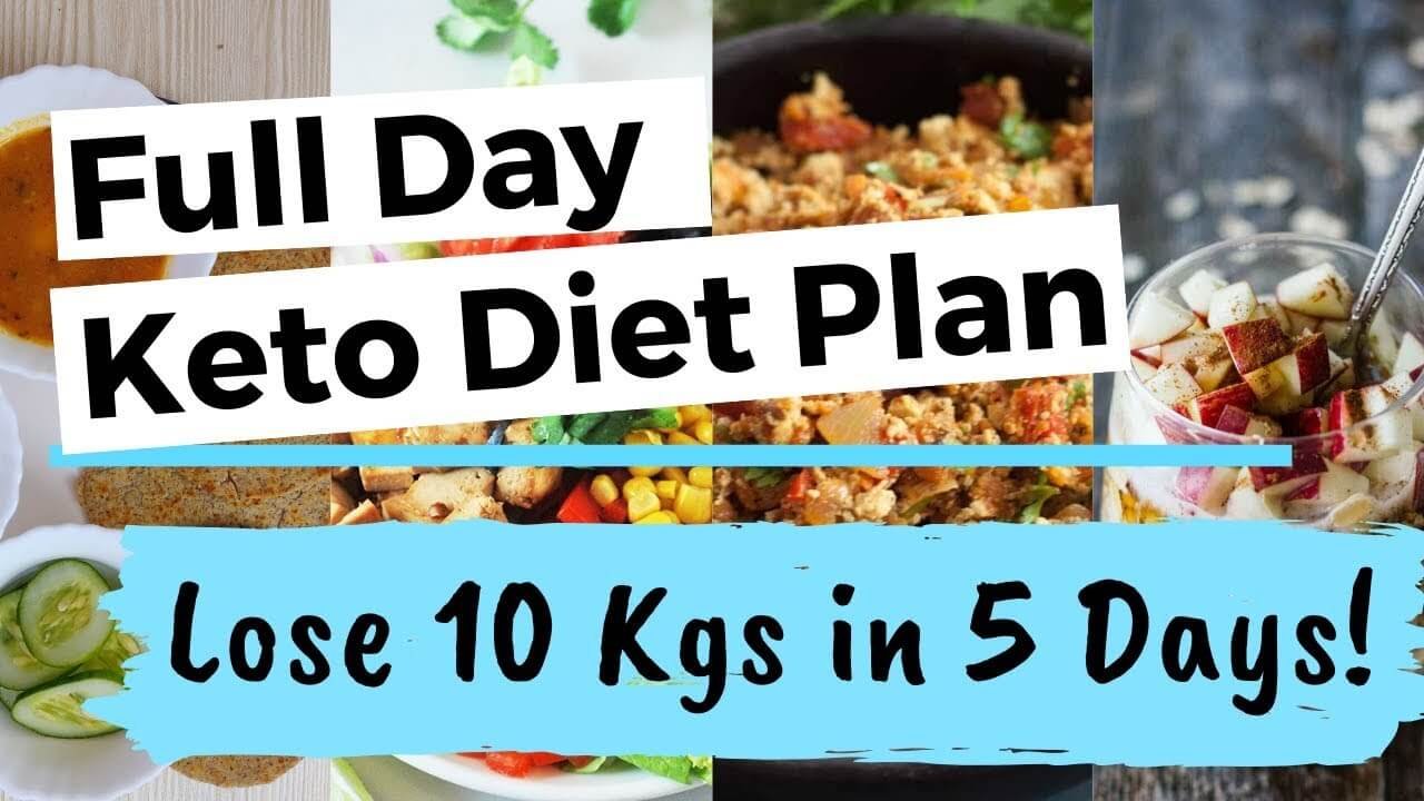 Full day Keto Diet Plan Lose 10 Kgs in