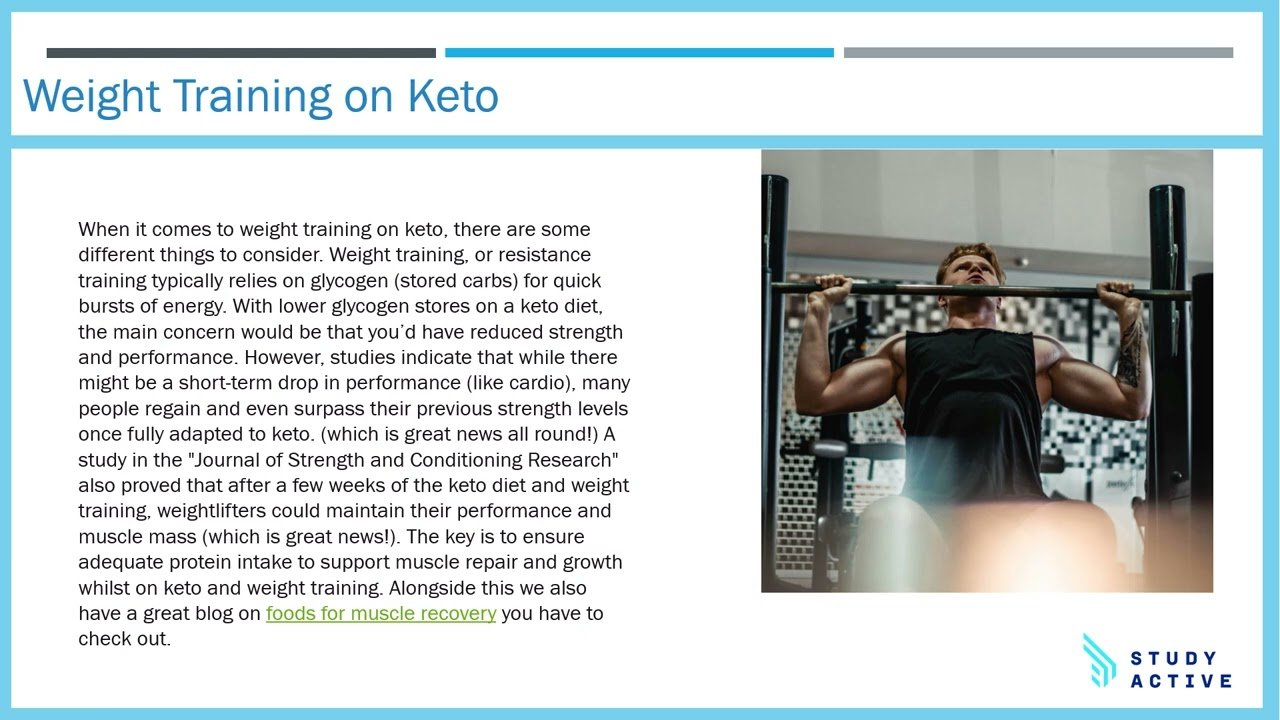 Keto and Exercise Weight Training and Cardio on a Keto