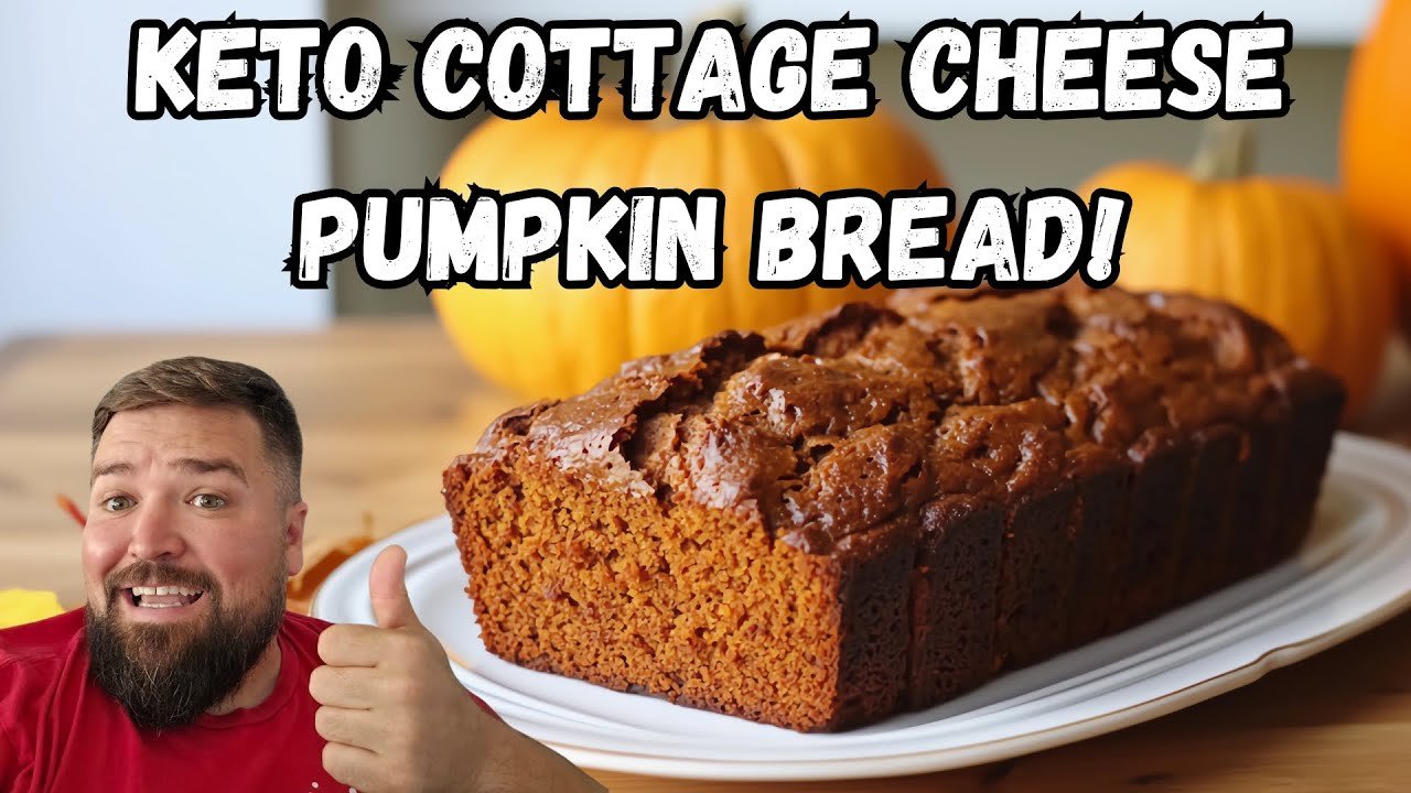Fast Easy Cottage Cheese Keto Pumpkin Bread Must Try