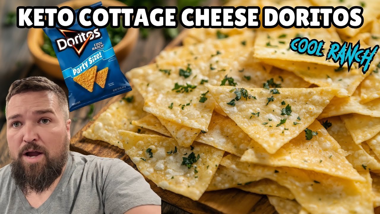 Cool Ranch Cottage Cheese Keto Doritos Recipe Easy Fast