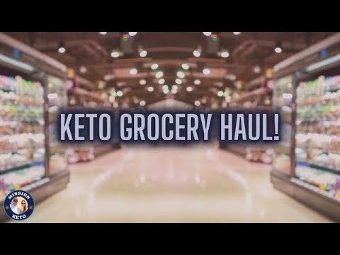 KETO GROCERY HAUL MEAL PLAN FOR THE WEEK