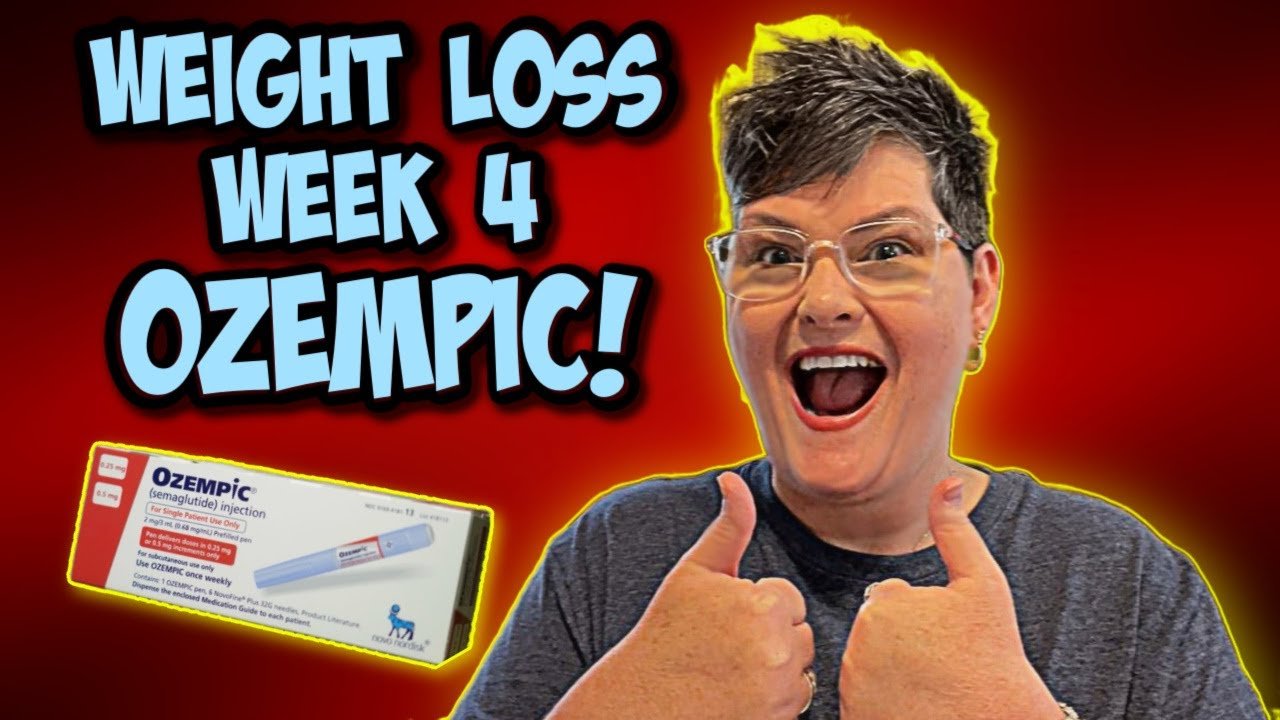 OZEMPIC Weight Loss Results WEEK 4