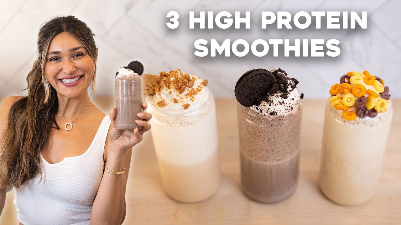3 Low Carb High Protein Smoothies That Taste Like Milkshakes