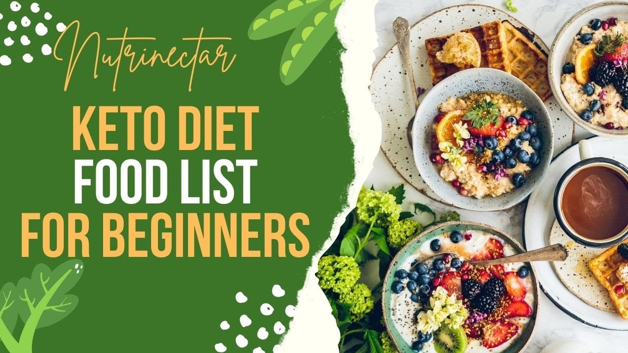 Keto Diet food list for Beginners Nutrinectar easyketo dietplan ketodiet