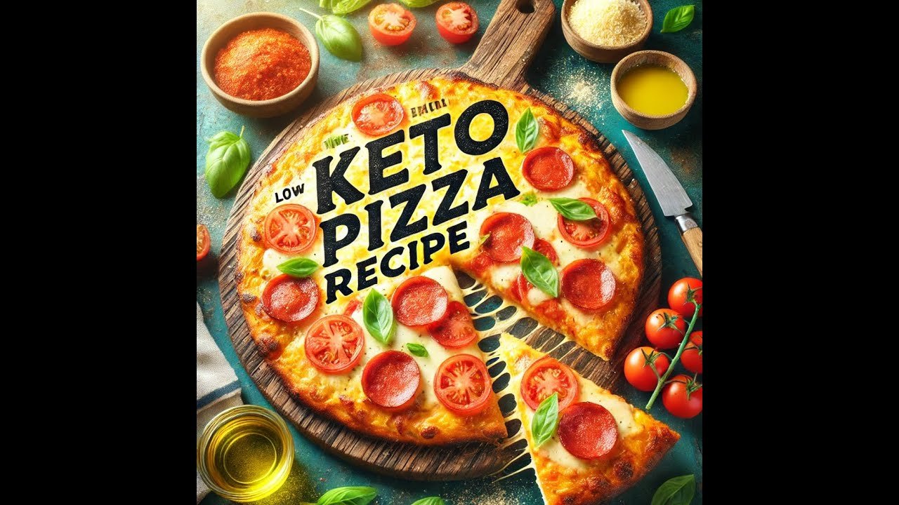 Keto Low Carb Pizza the easiest recipe on internet