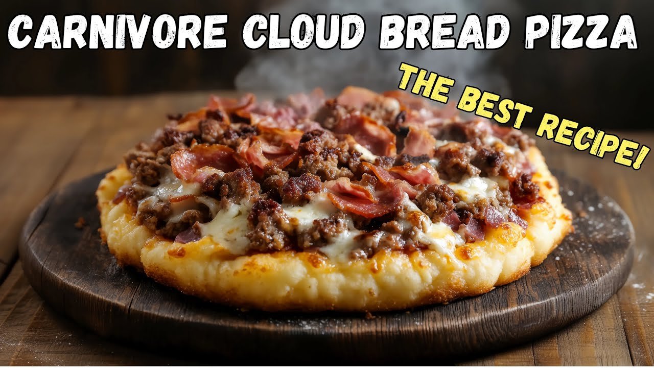 Ultimate Carnivore Cloud Bread Pizza Recipe Low Carb Perfection