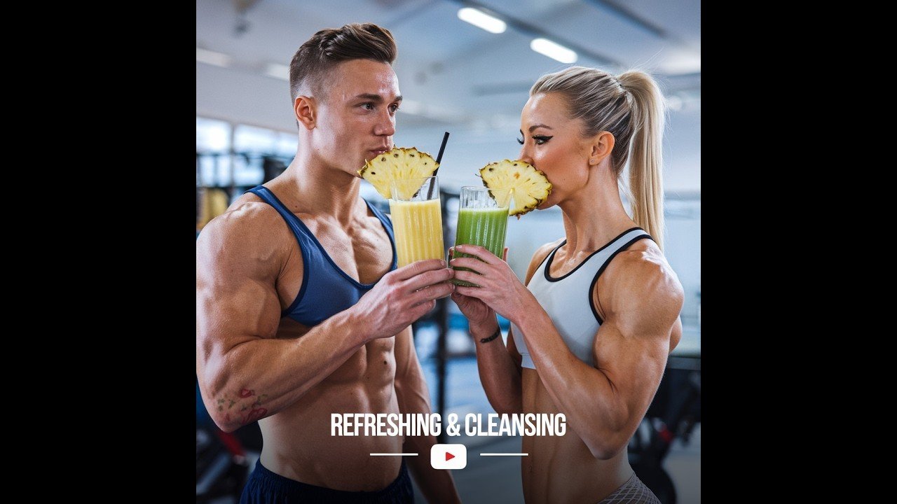 ​Tropical Detox Smoothie Refreshing Cleansing Drink for Full Body